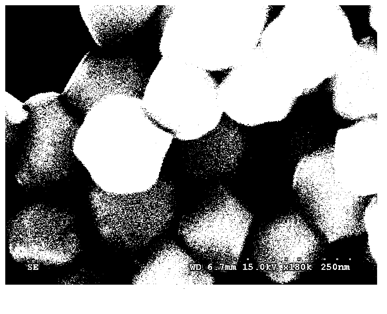 Manganese cobalt composite oxide (MnCo2O4) magnetic nanocrystal and preparation method thereof