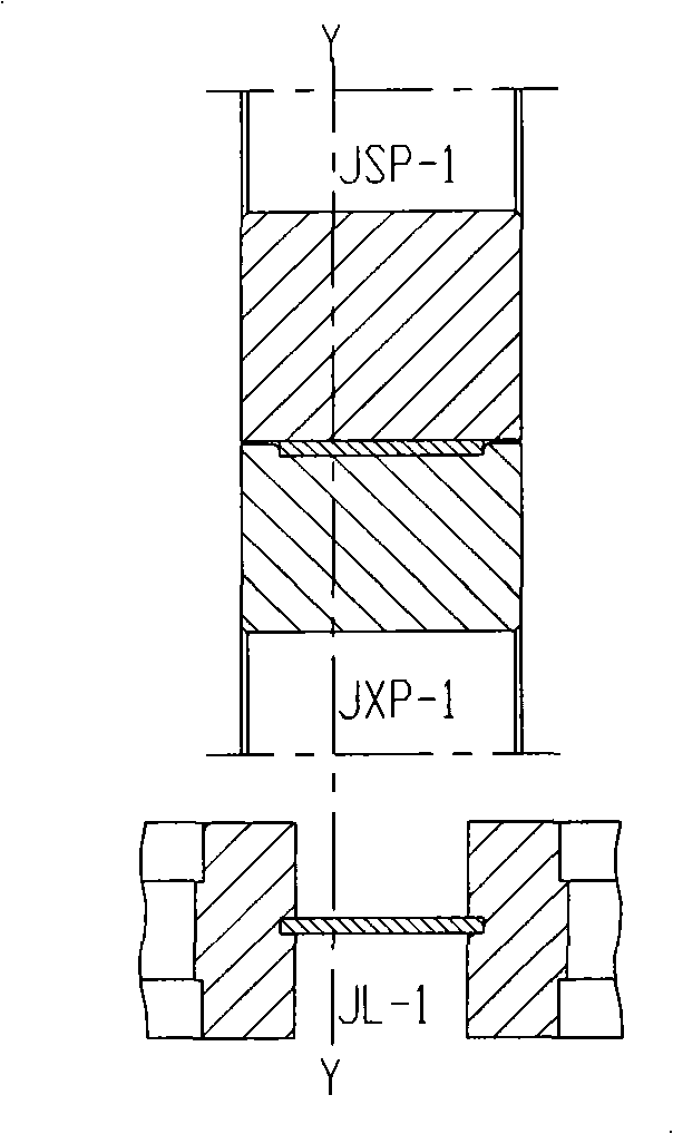 Cold bending J type section steel and manufacturing process thereof