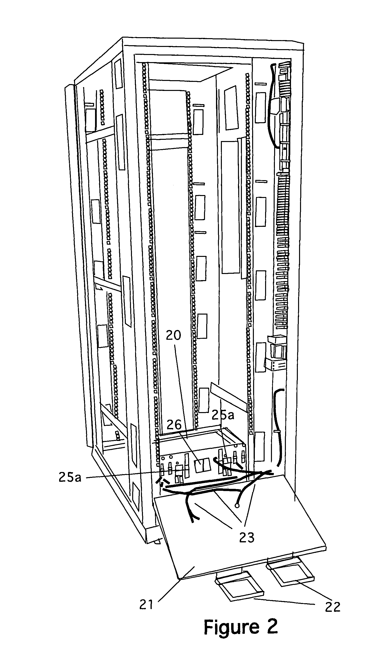 High density power supply cabinets