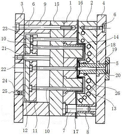 In-moulding decoration injection mould