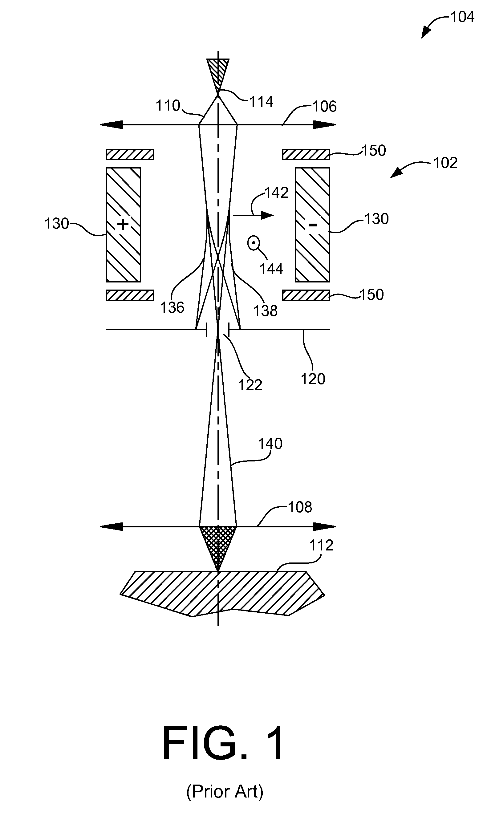 Aberration-corrected wien ExB mass filter with removal of neutrals from the Beam