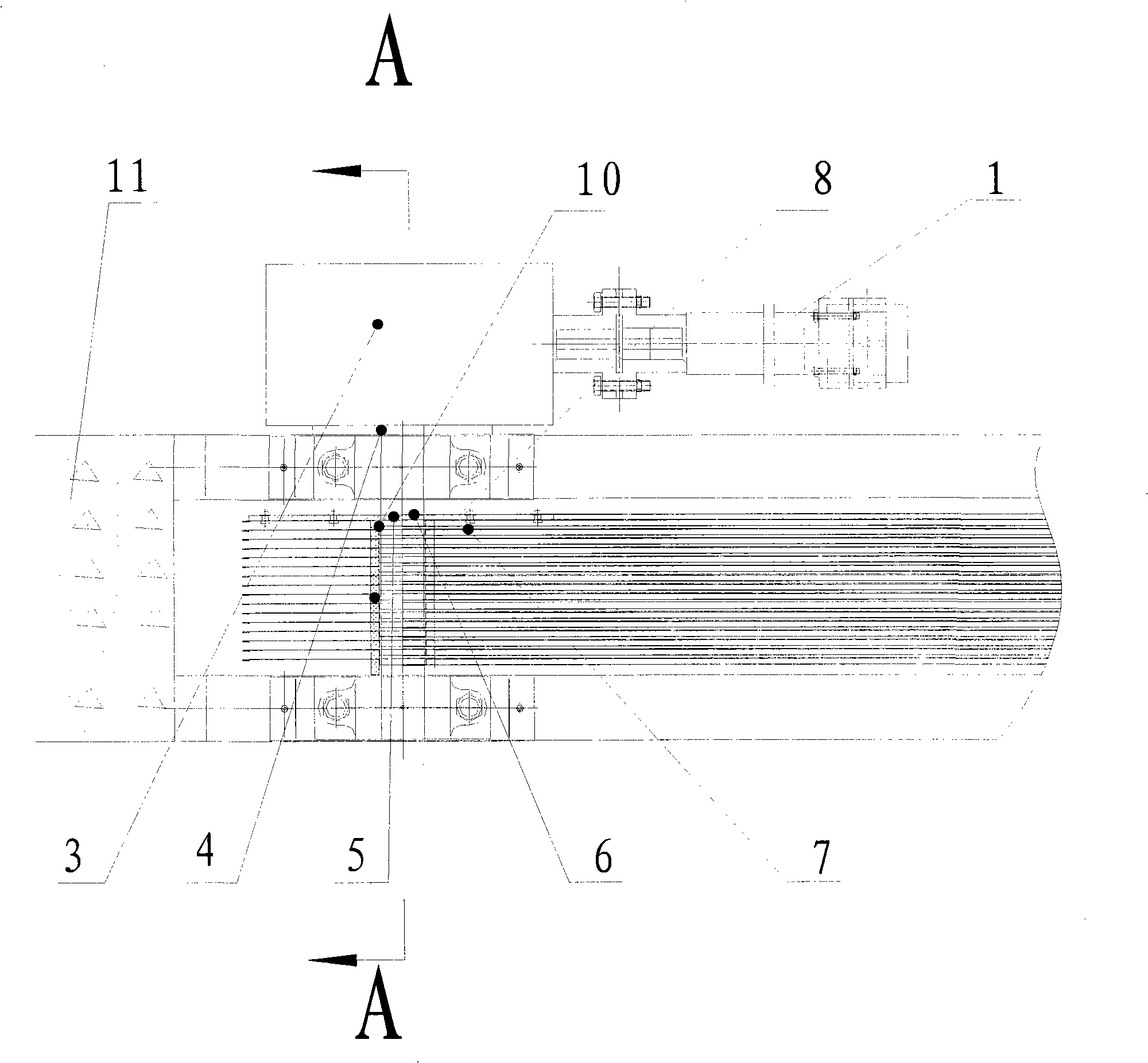 Sector-shaped sun-shading shutter