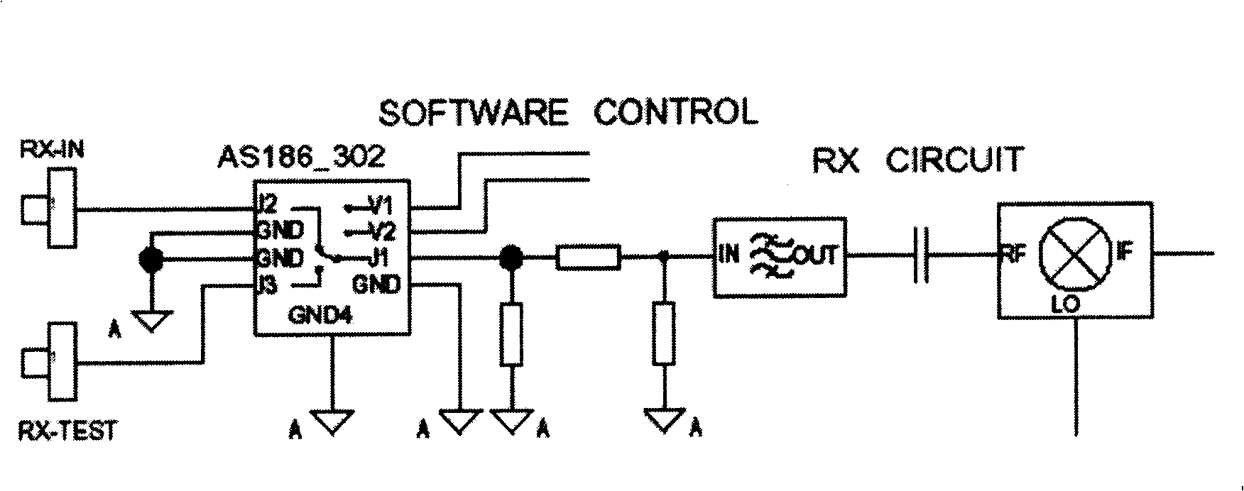 RF front end module online monitoring apparatus and method in CDMA base station