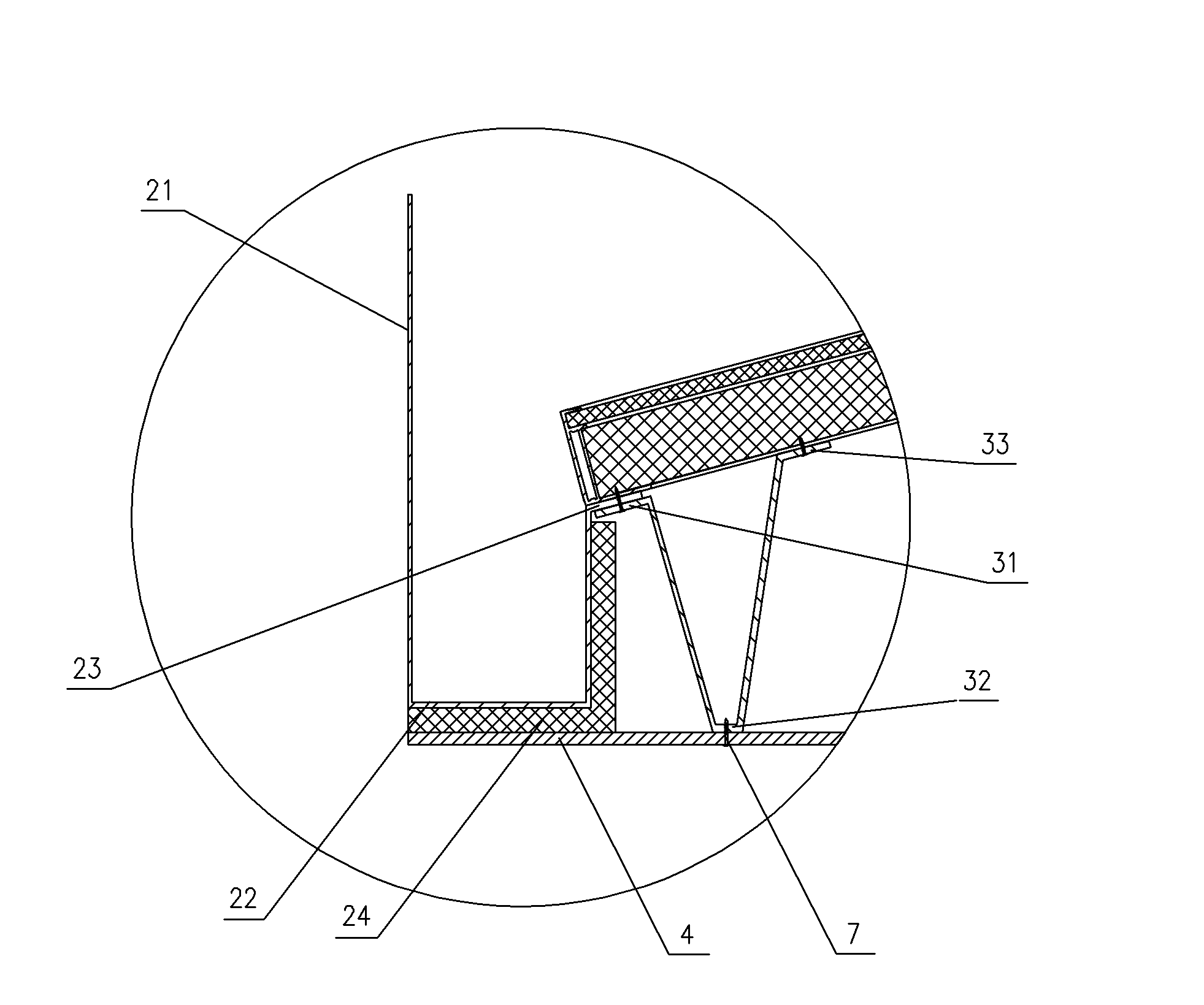 Solar off-grid power station roof