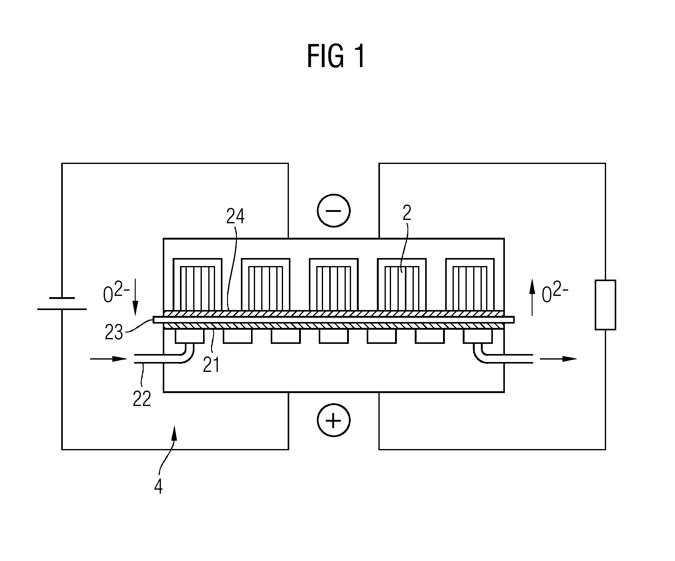 Storage structure of an electrical energy storage cell