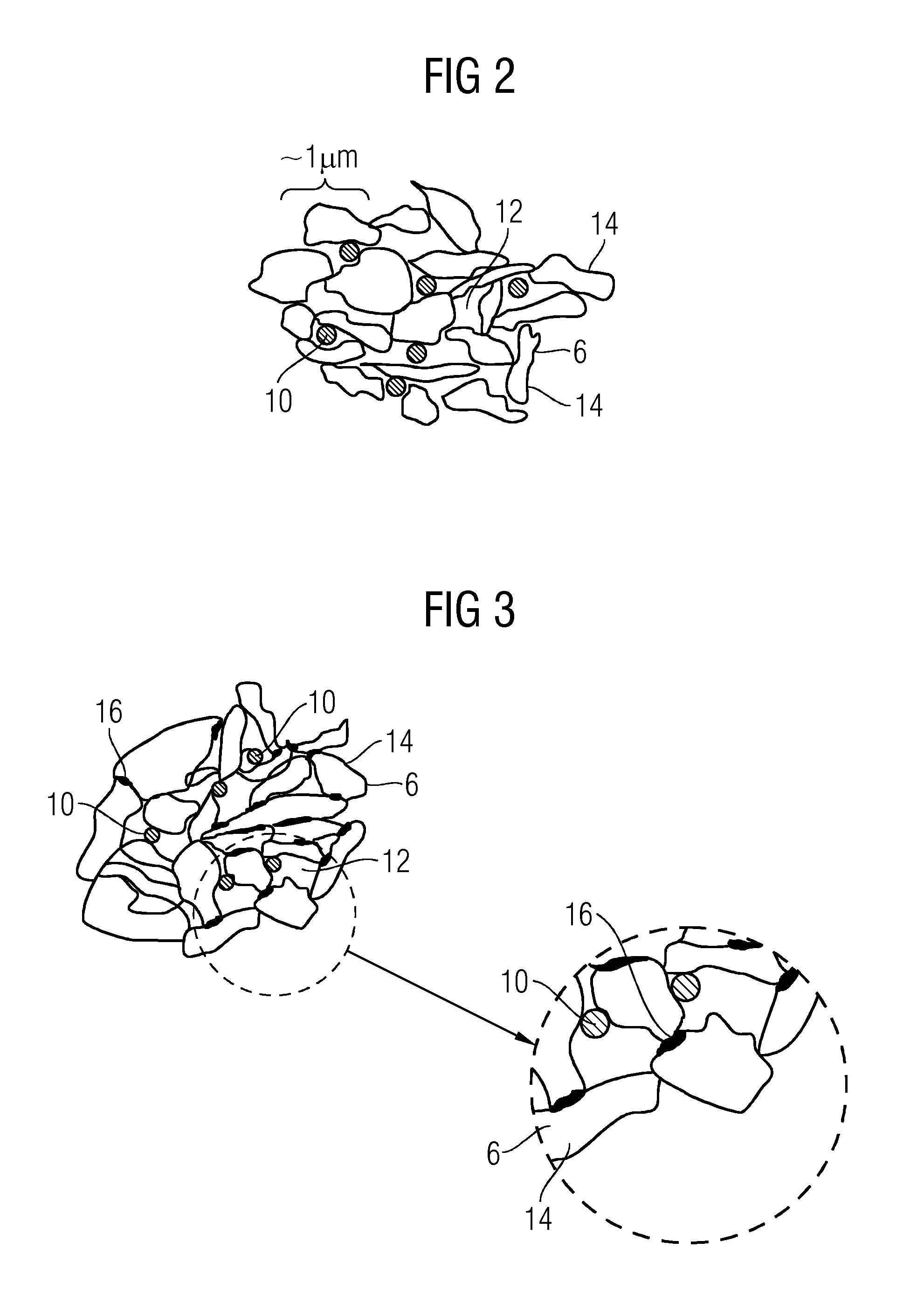 Storage structure of an electrical energy storage cell