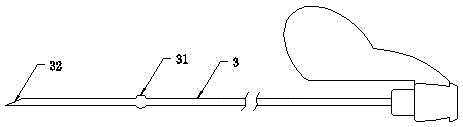 Disposable indwelling needle capable of preventing needle injury