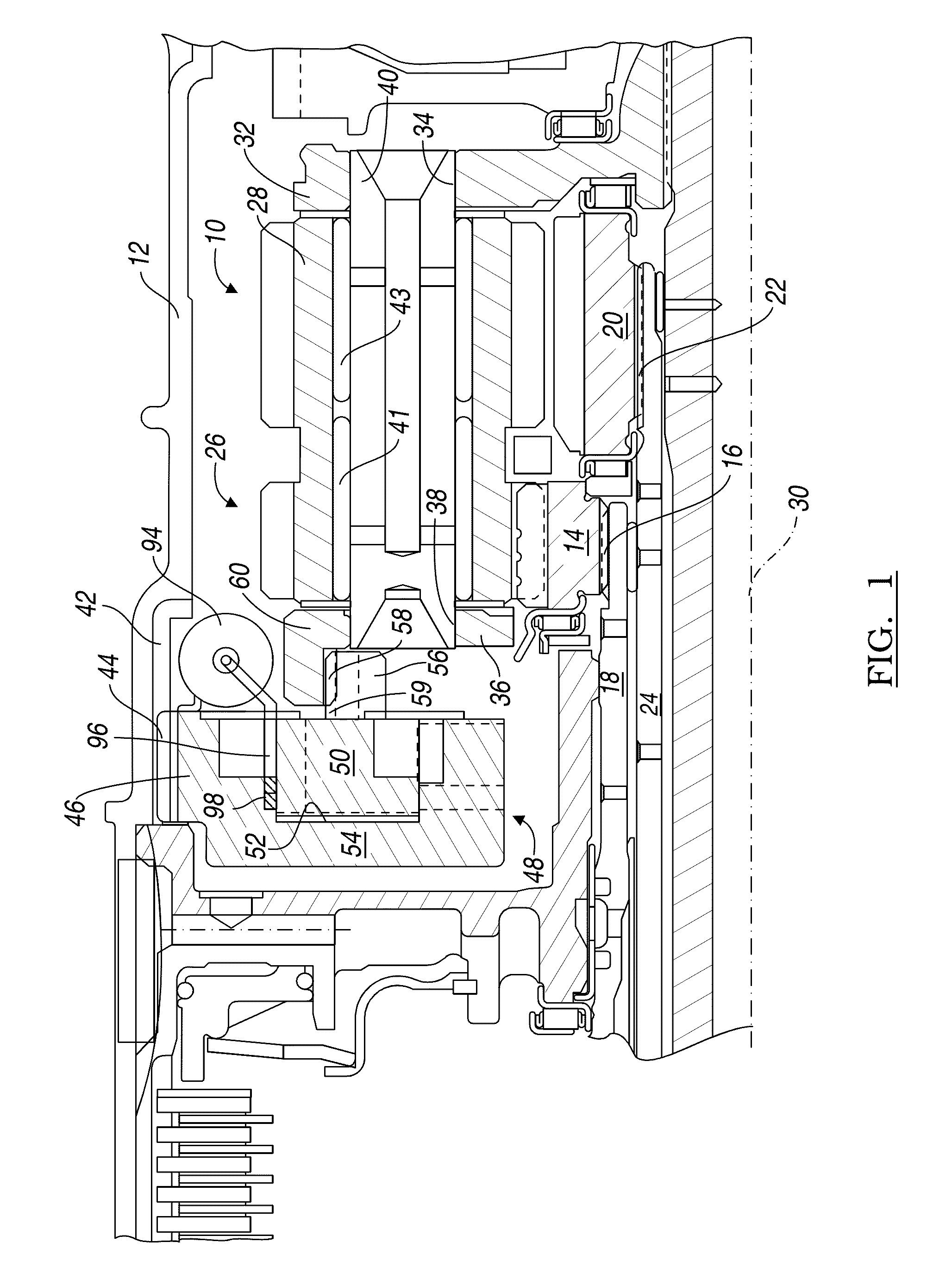 Selectively controlled rocker one-way clutch