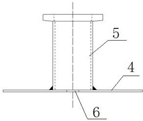 LNG ship pump tower base helium test method