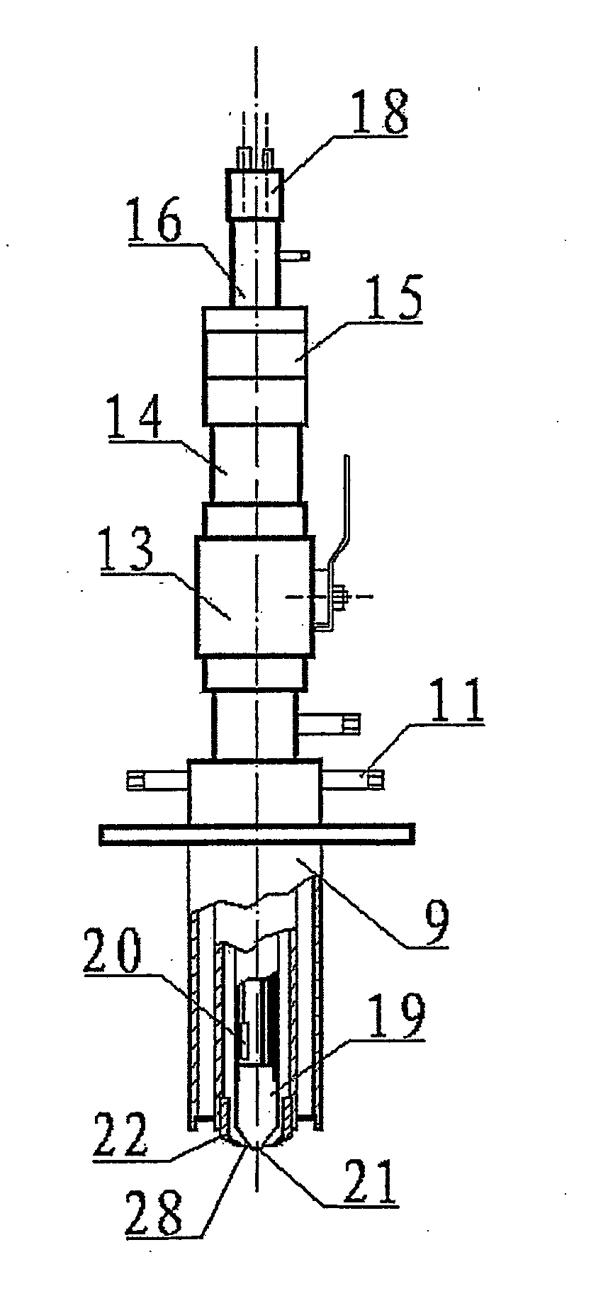 Plug-in kiln video camera and image processing system