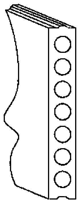 All brick slag recycled aggregate concrete light partition board and making method thereof