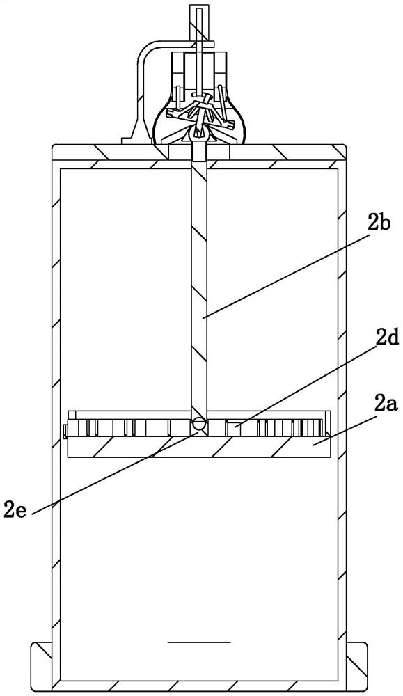 A working method of a medical bottle separation and recovery device