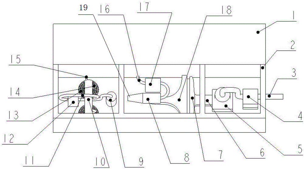 Phase change-gas-liquid coupled high performance stirring method and mixed liquid mixer