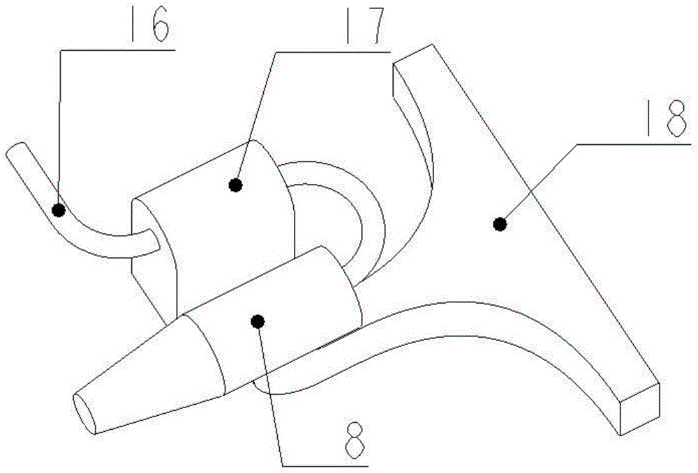 Phase change-gas-liquid coupled high performance stirring method and mixed liquid mixer