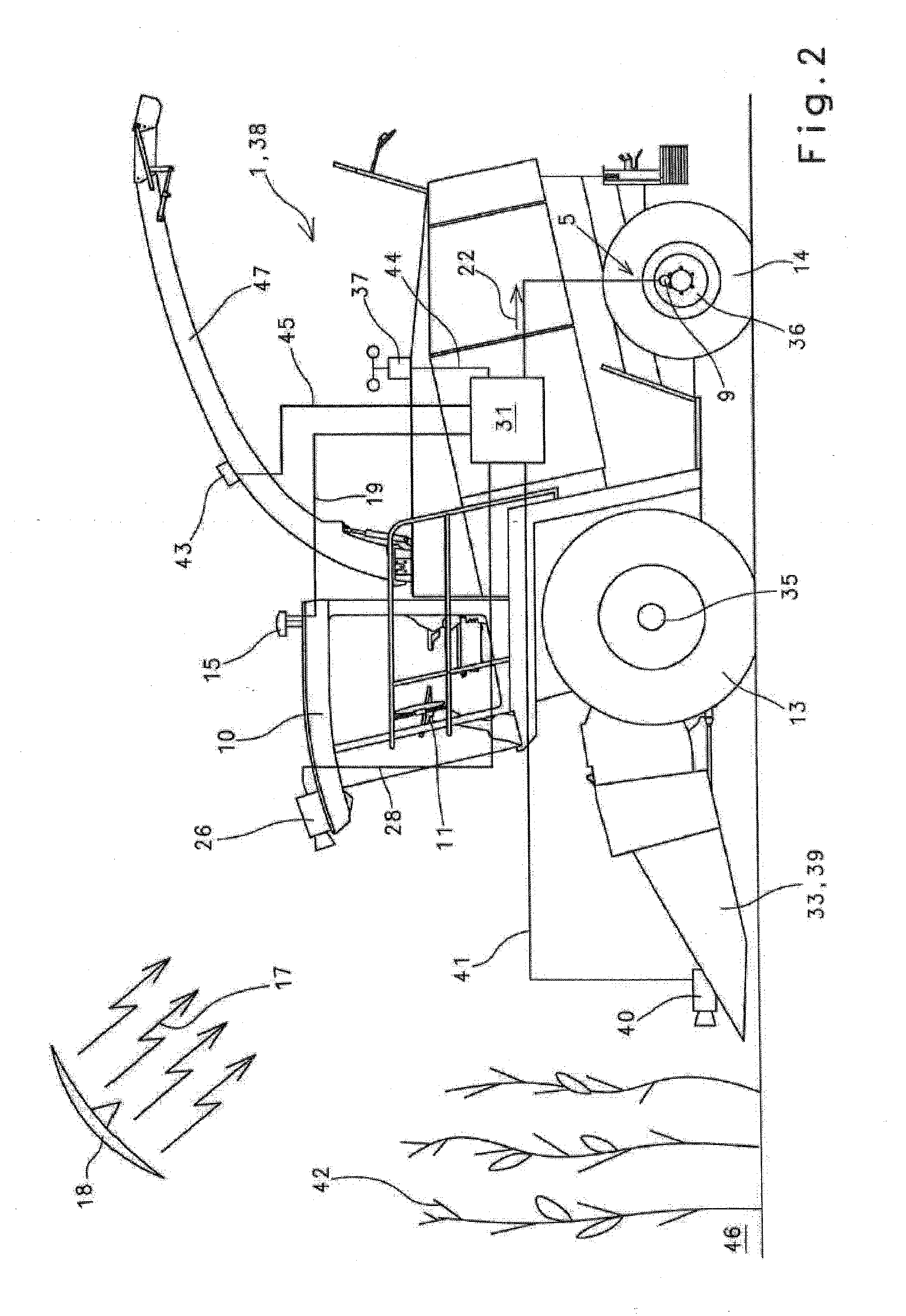 Control system for agricultural working vehicles