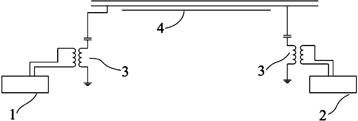 Medium-voltage carrier system applied to rural network centralized metering platform