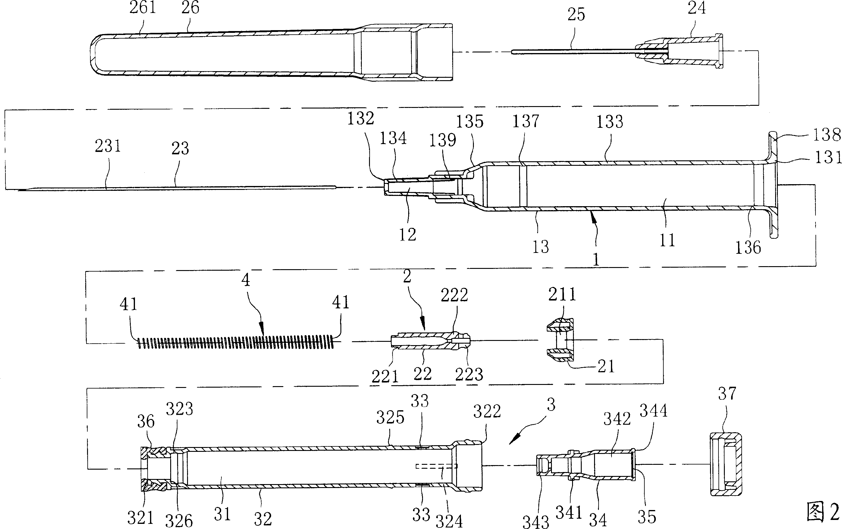 Intravenous catheter setting device with back-suction force