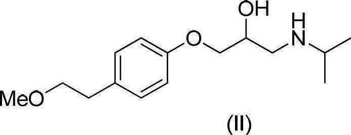 Preparation method of related substance J of metoprolol