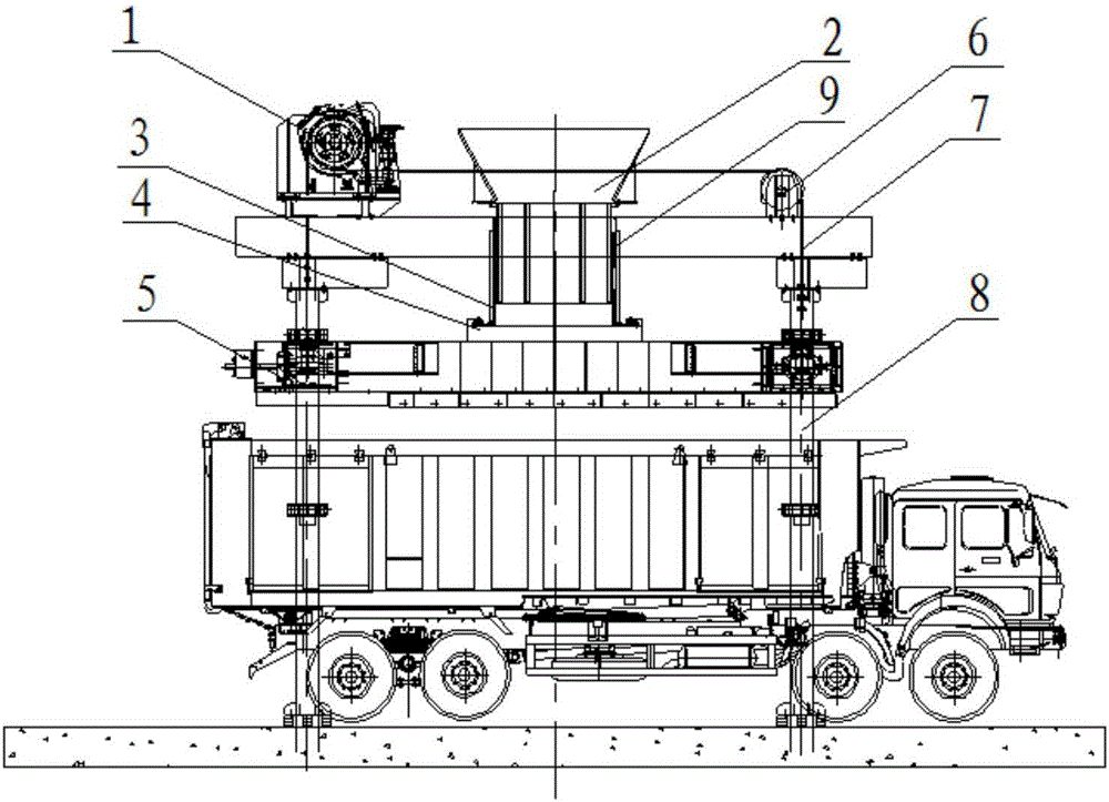 Breakage-proof telescopic feeder for loading