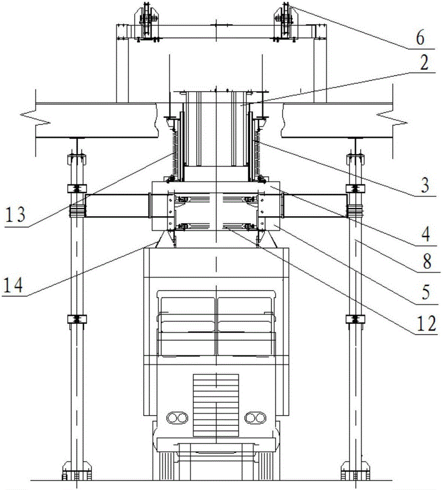 Breakage-proof telescopic feeder for loading