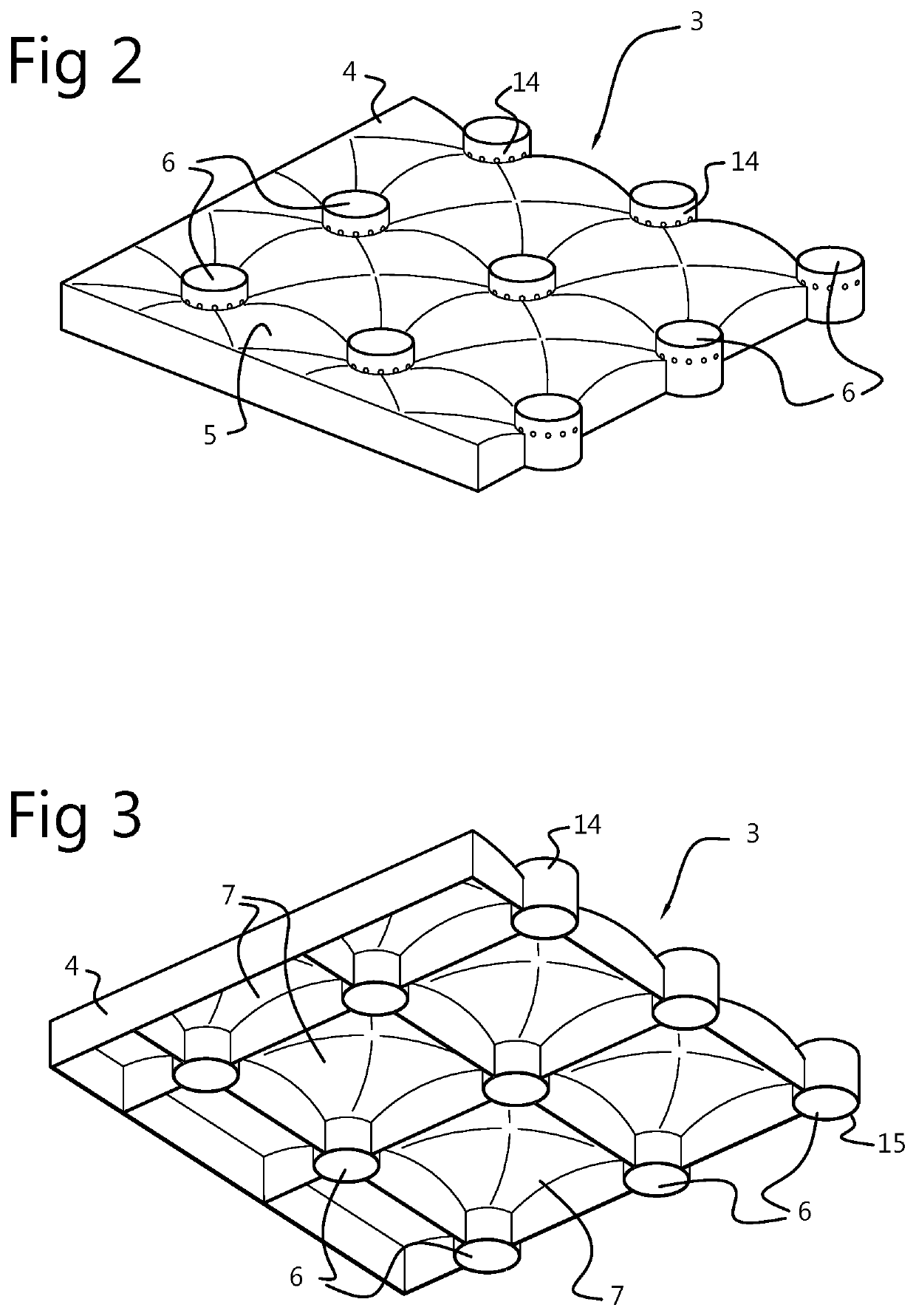 Method for the cultivation of plants using a carrier with a removable side support structure arranged thereon