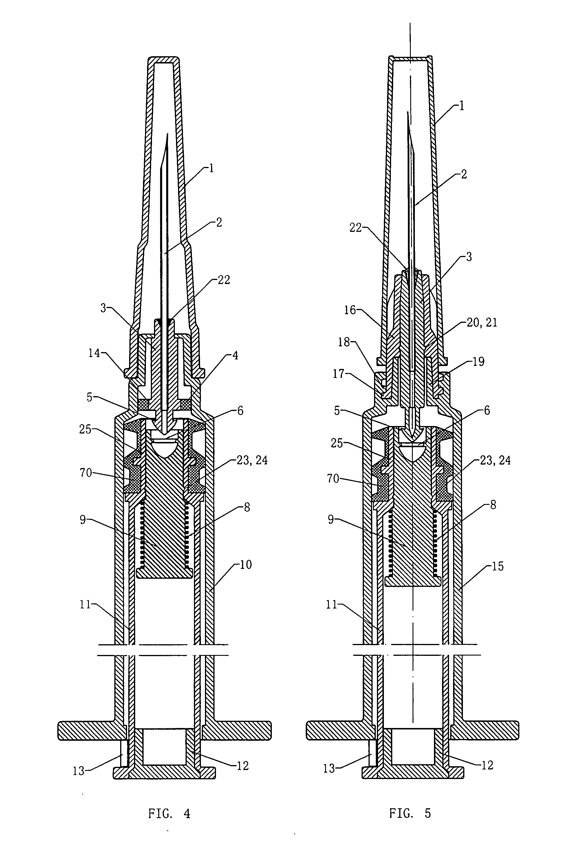 Disposable safety syringe