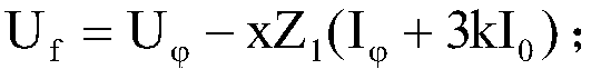 Distance measurement method for distance protection based on petal-type power grid