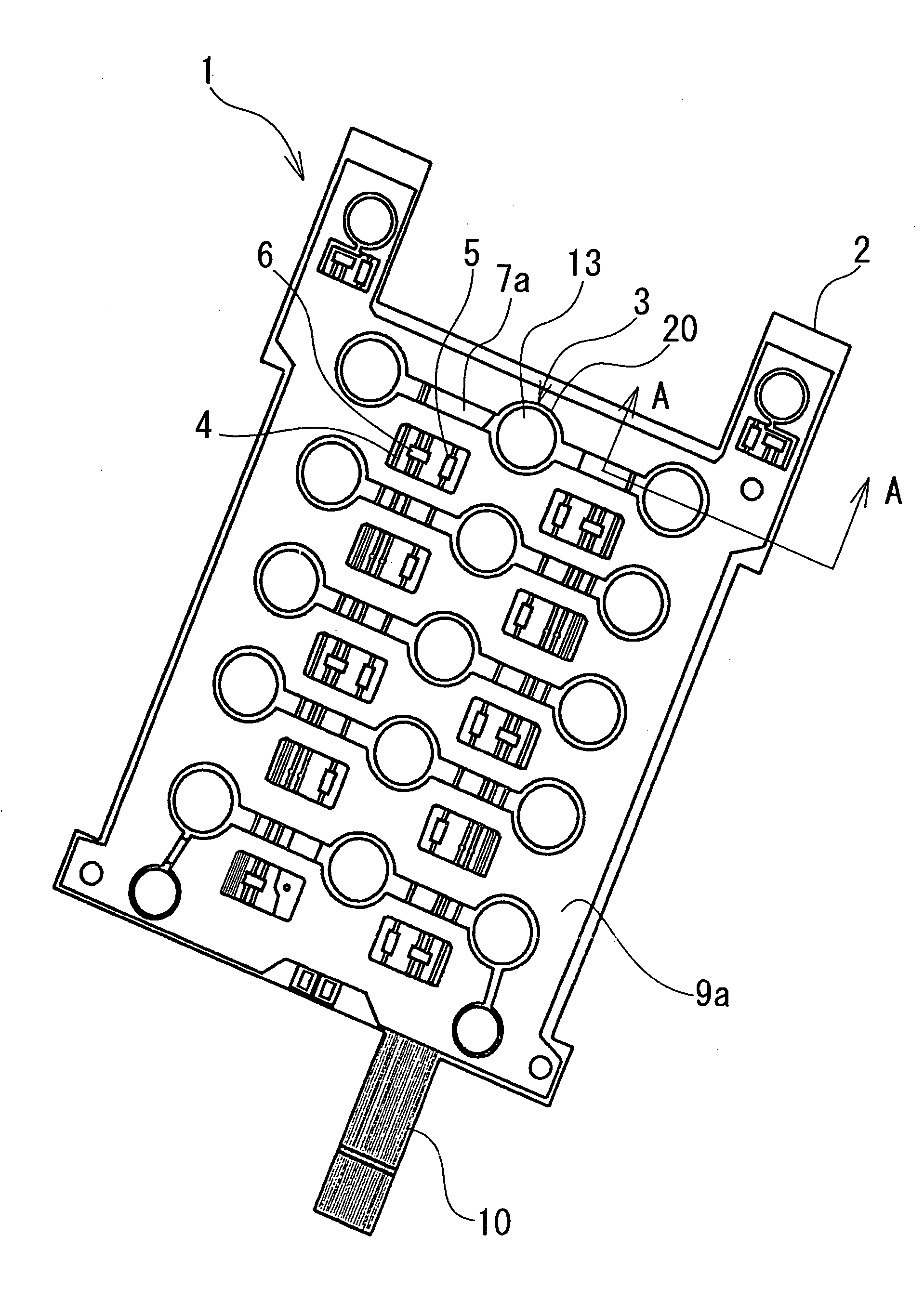 Keysheet module