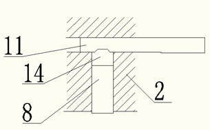 Manufacturing method and trimming die for primary iron core disk of long primary linear electric motor