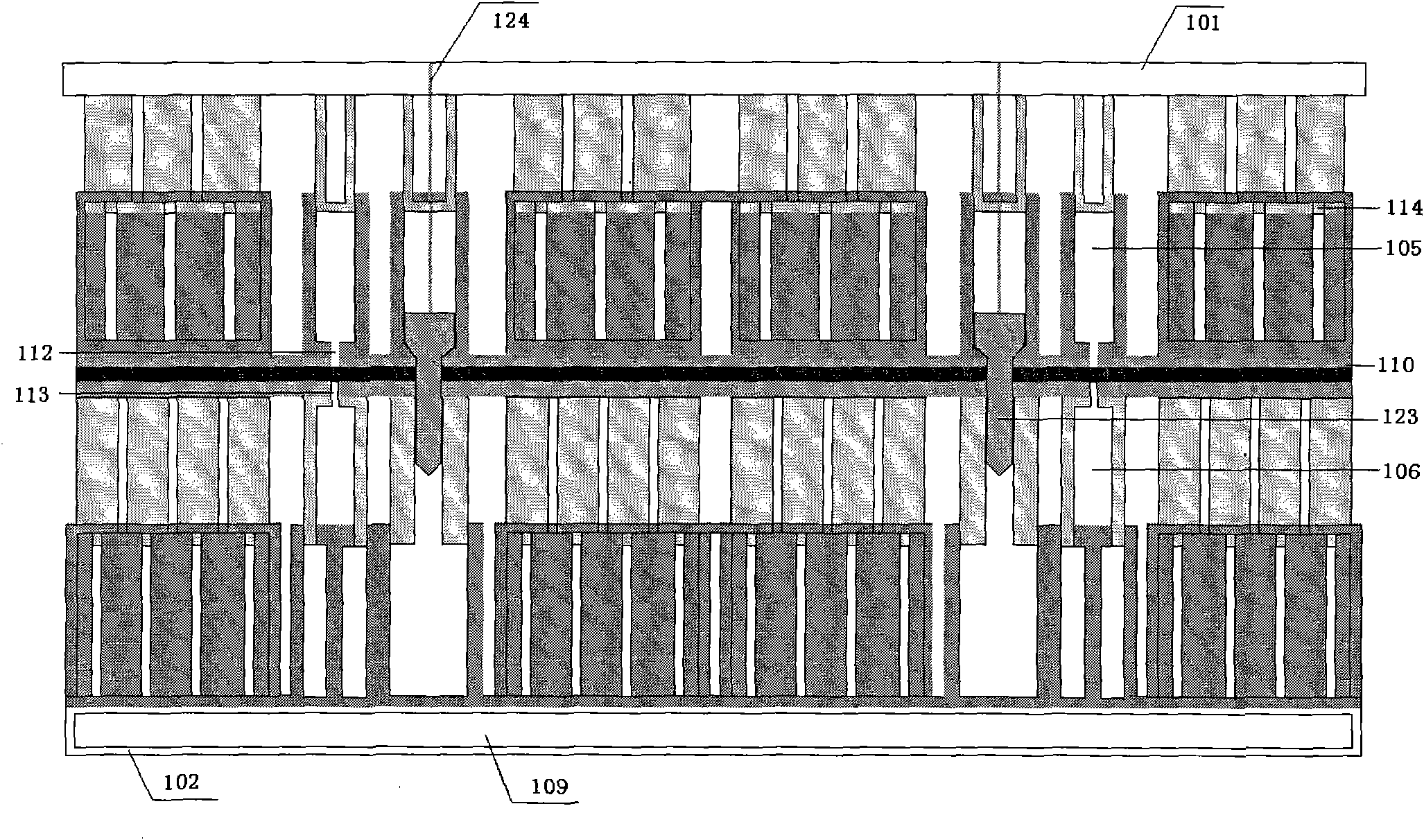 Separation type defensive armor for naval vessel and ship