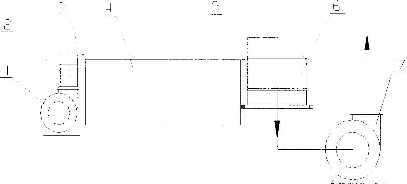 Method for collecting asphalt smog in vibration formation process of prebaked anode