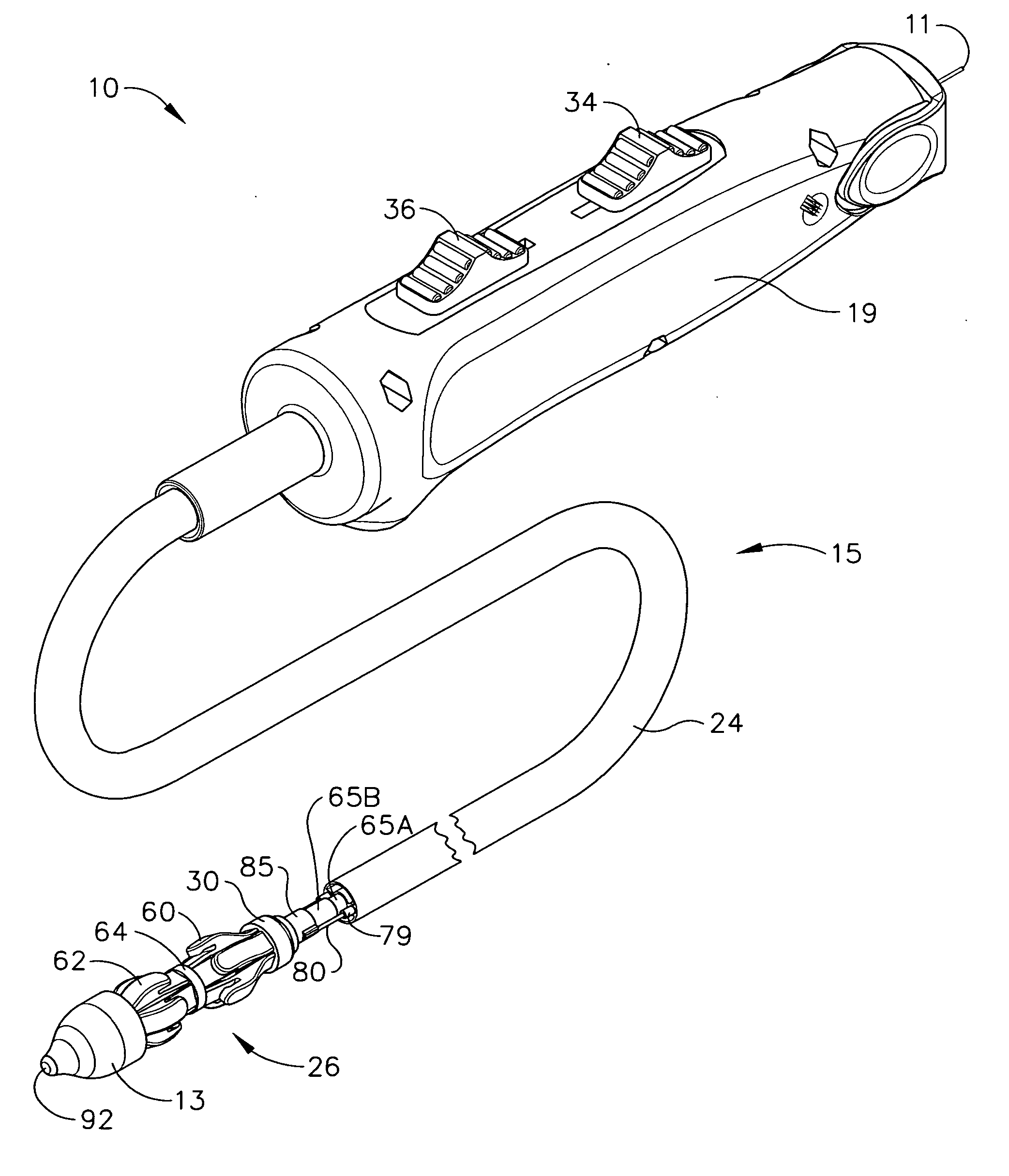 Flexible endoscopic anastomotic ring applier device