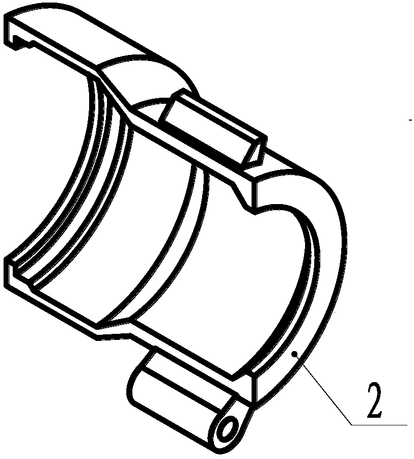 Potting positioning and clamping device of circular electric connector and use method of potting sealing and positioning device