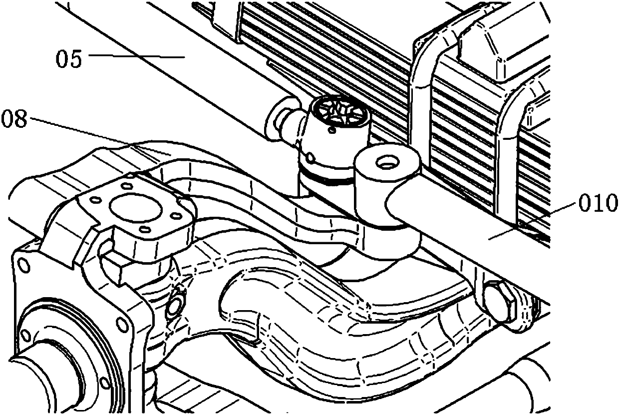 A double front axle automobile steering system