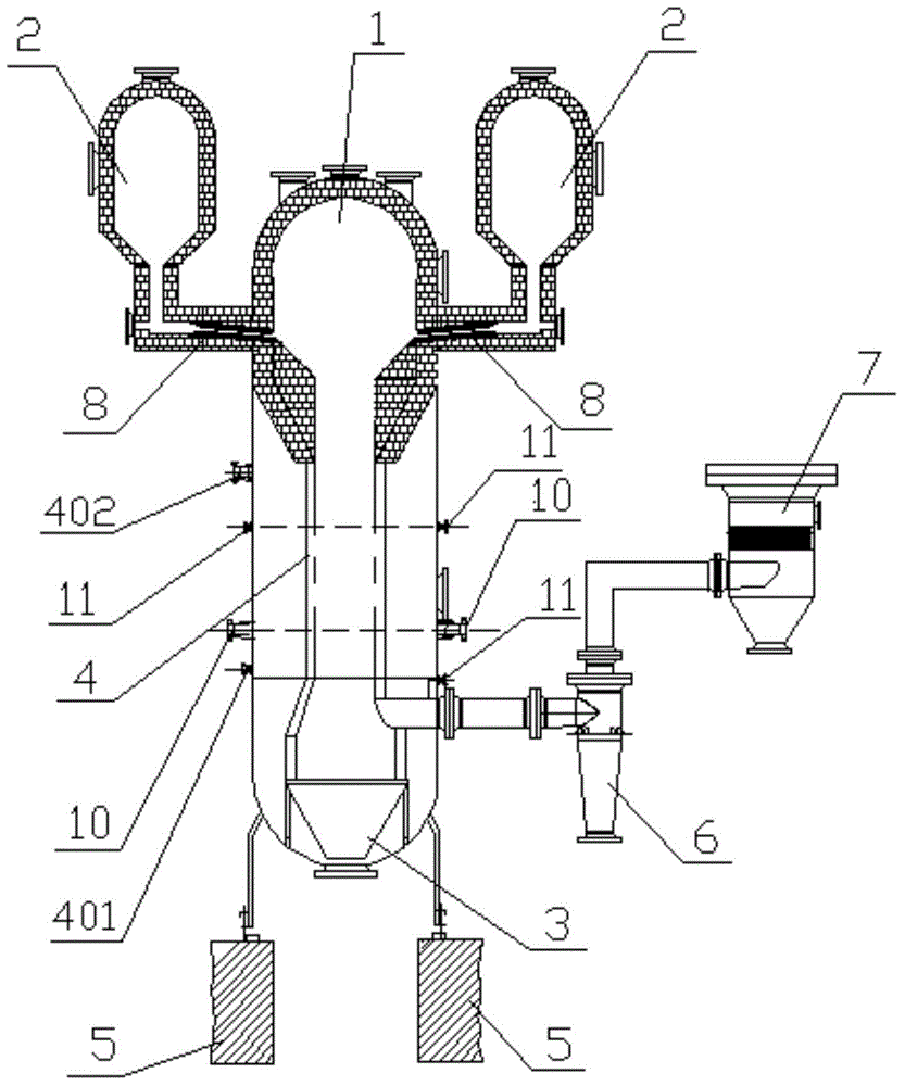 Novel pulverized coal pyrolytic hydrogenation reactor and pyrolytic hydrogenation reaction method