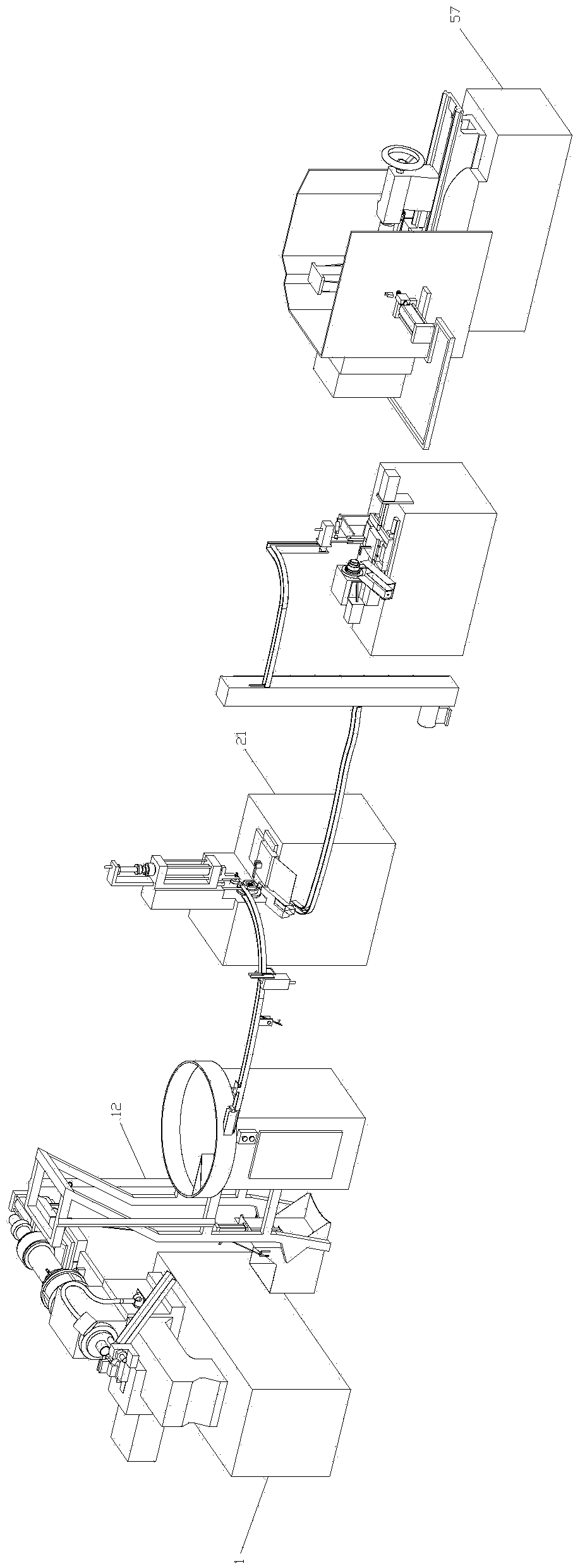 Processing technology for processing fasteners