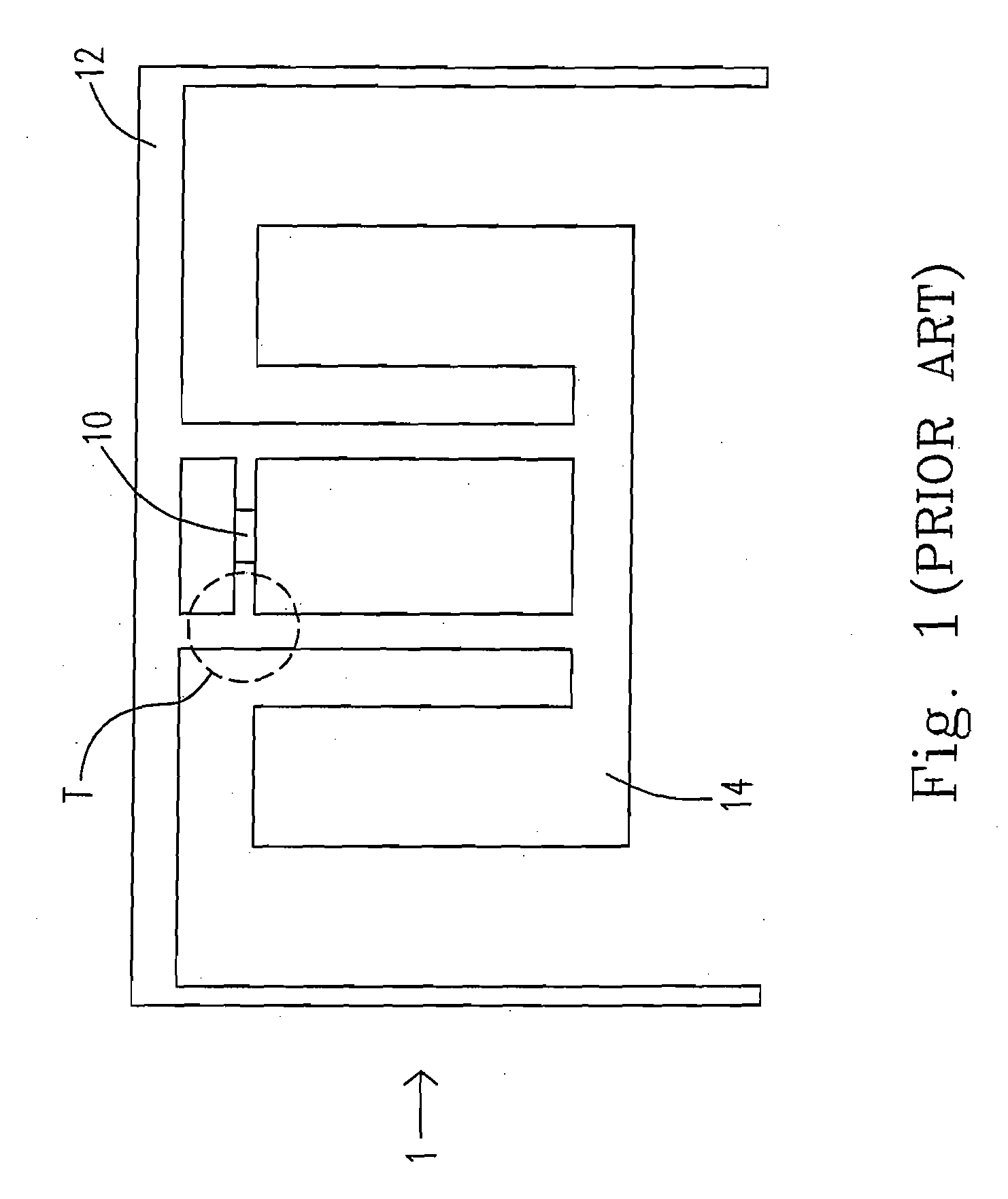 Antenna structure and method for increasing its bandwidth