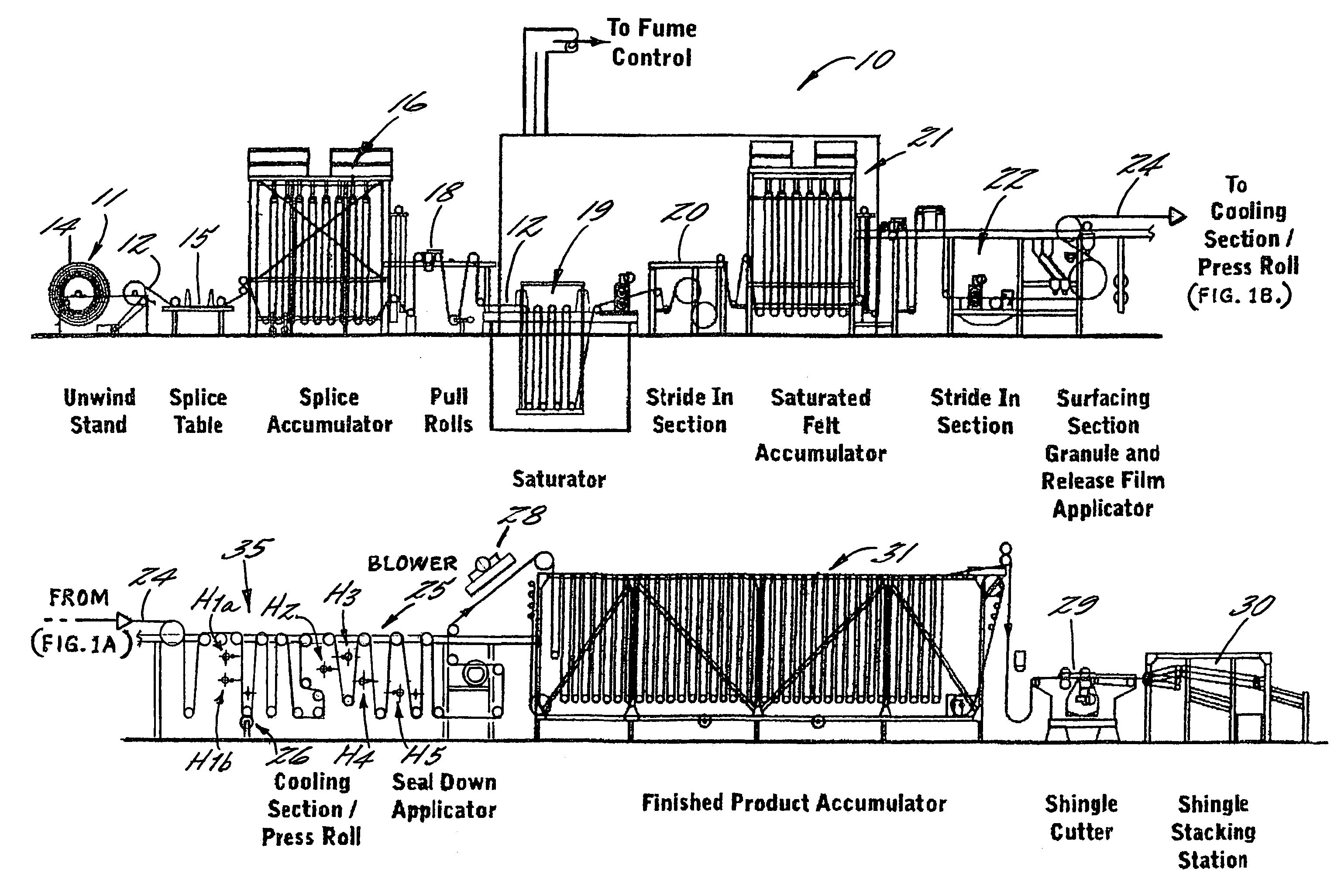 Apparatus and method for processing sheet materials