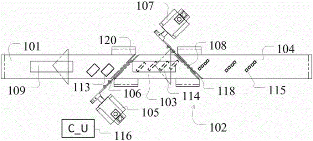 A cutting apparatus and a method for cutting food products into smaller food products