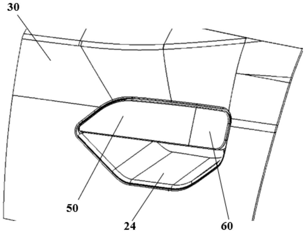 Vehicle door handle assembly for vehicle and vehicle door