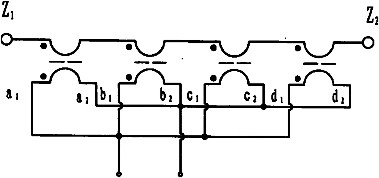 Boost transformer for arc striking of argon arc welding machine