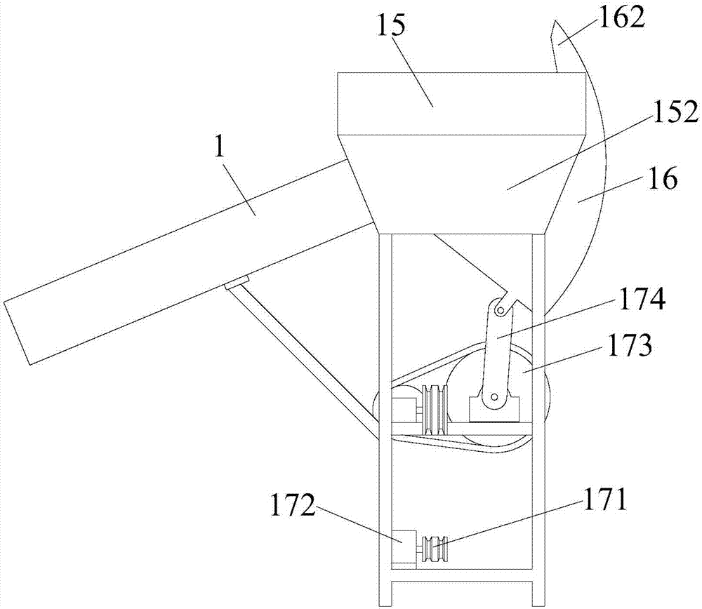 A device for realizing automatic socketing of T-shaped welding studs and ceramic rings