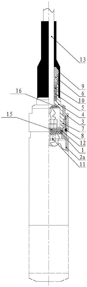 Liquid level seal connector and underwater connection signal transmission and air guide method thereof