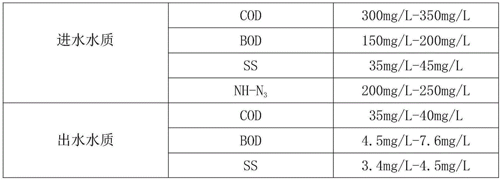 Town sewage curing agent and preparation method thereof