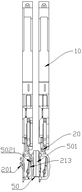 Electric connector device