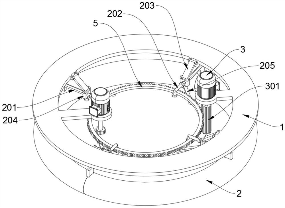 Sludge accumulation preventing device for water conservancy and hydropower engineering construction