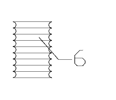 Secondary wire wiring method for high-voltage/low-voltage switch cabinet