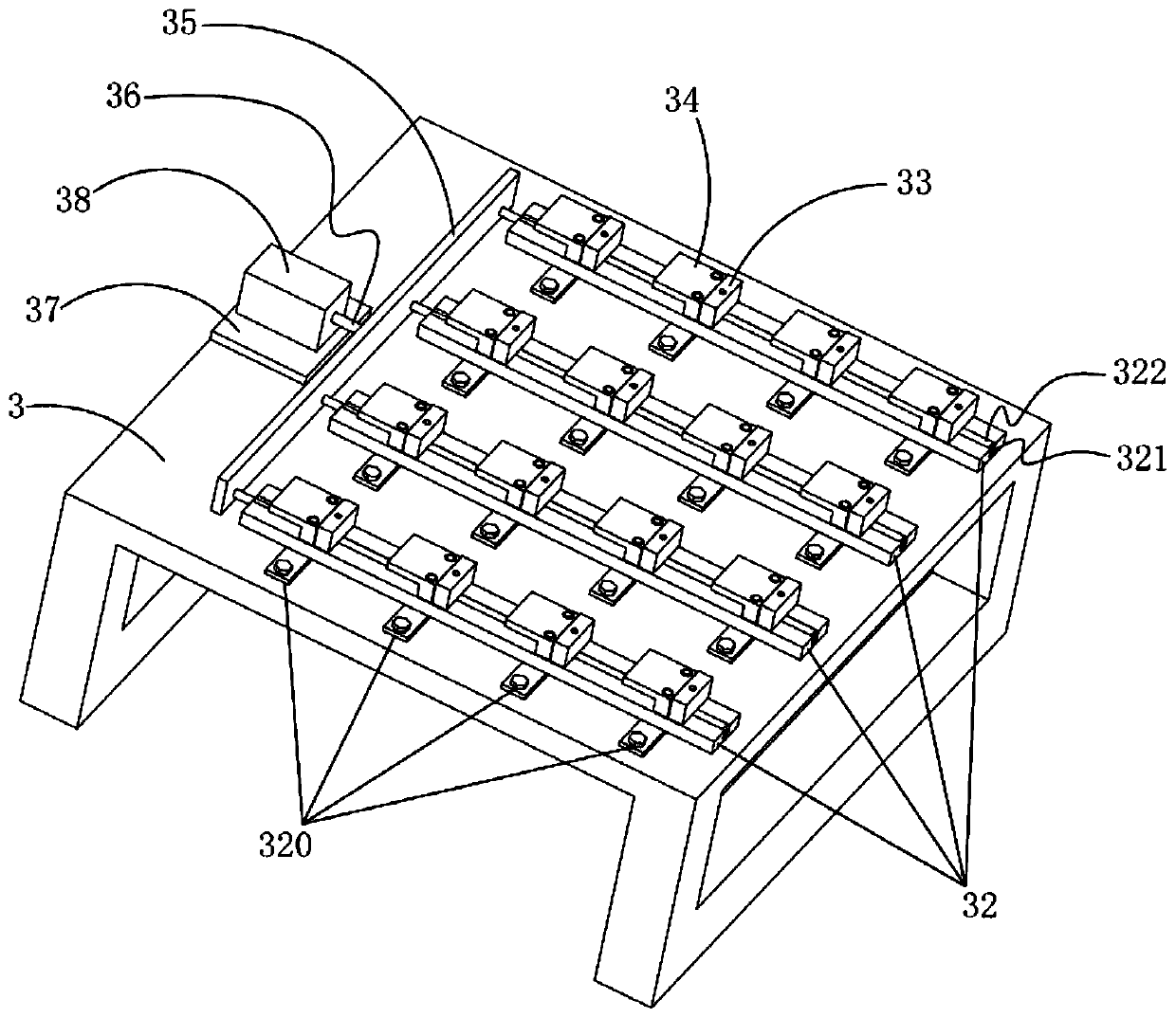 Special numerically-controlled milling machine for machining for television borders