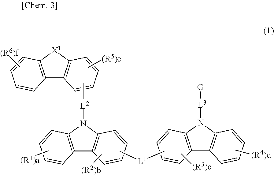 Material for organic electroluminescent element, and organic electroluminescent element using same