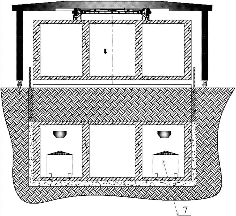 Pipe gallery working device